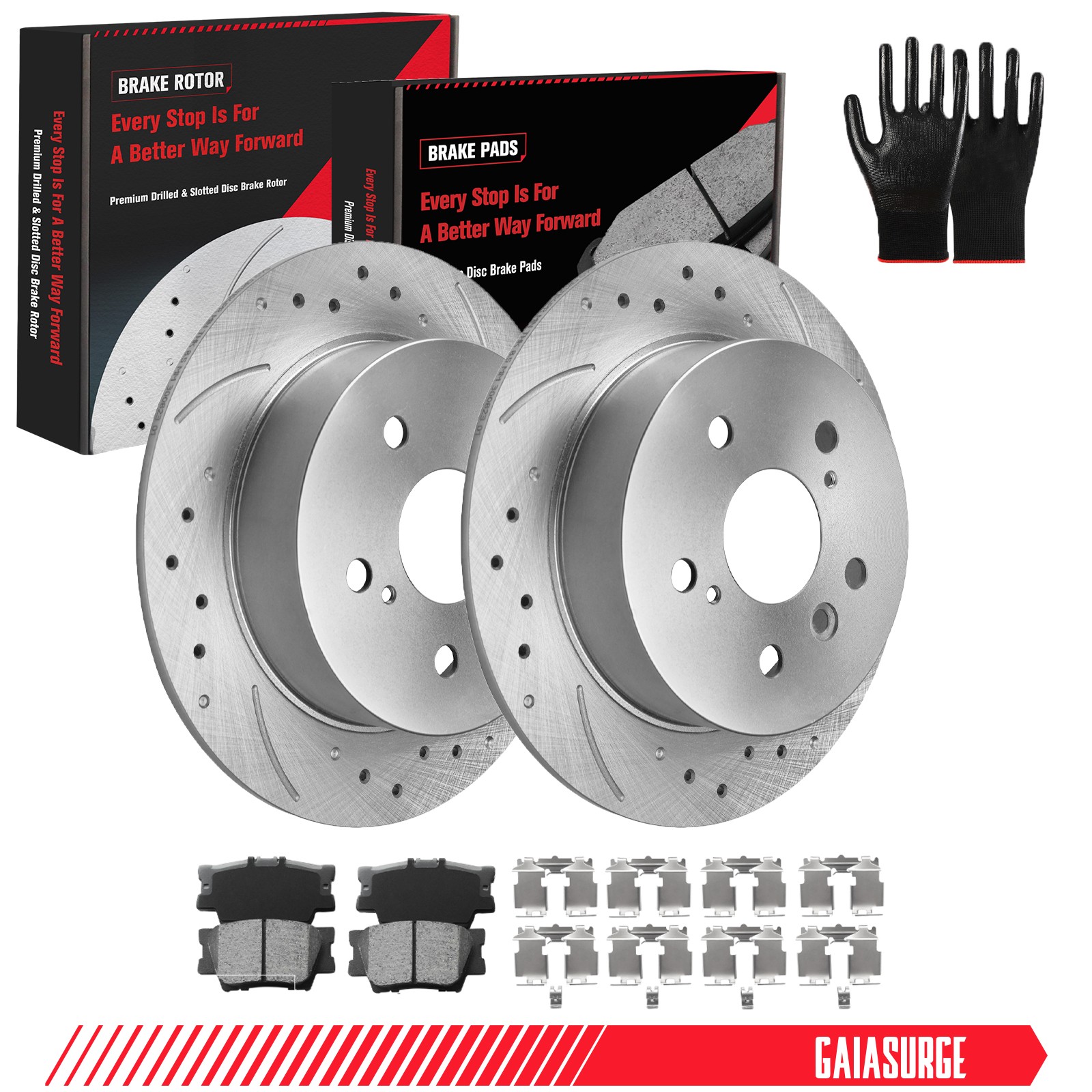 For 2008-2012 Toyota Avalon 2007-2011 Camry Front Rear Rotors Brake Pads Kits