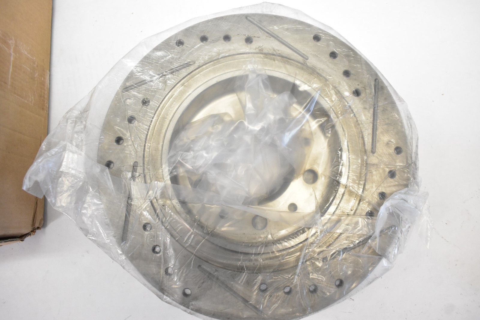 Left & Right Rear Disc Brake Rotors X62145L & X62145R 12″ Slotted/Drilled Set