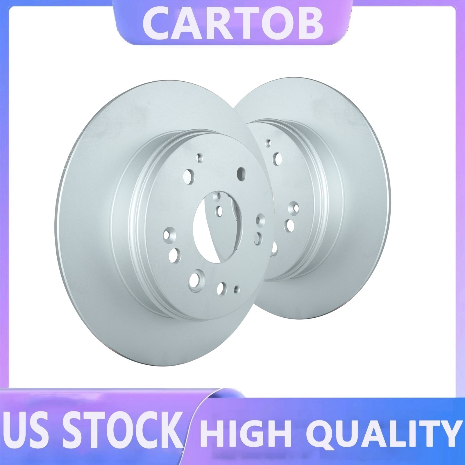 Rear Disc Brake Rotor 42510SCVA00 for 2004-2008 Acura TL 2003-2011 Honda Element