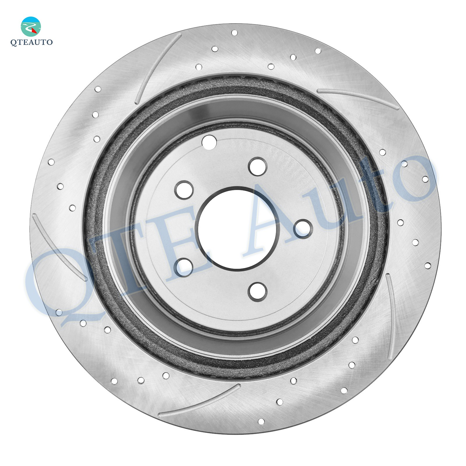 308mm Rear Drilled Slotted Brake Disc Rotors For 2011-2013 Infiniti M37 Base X