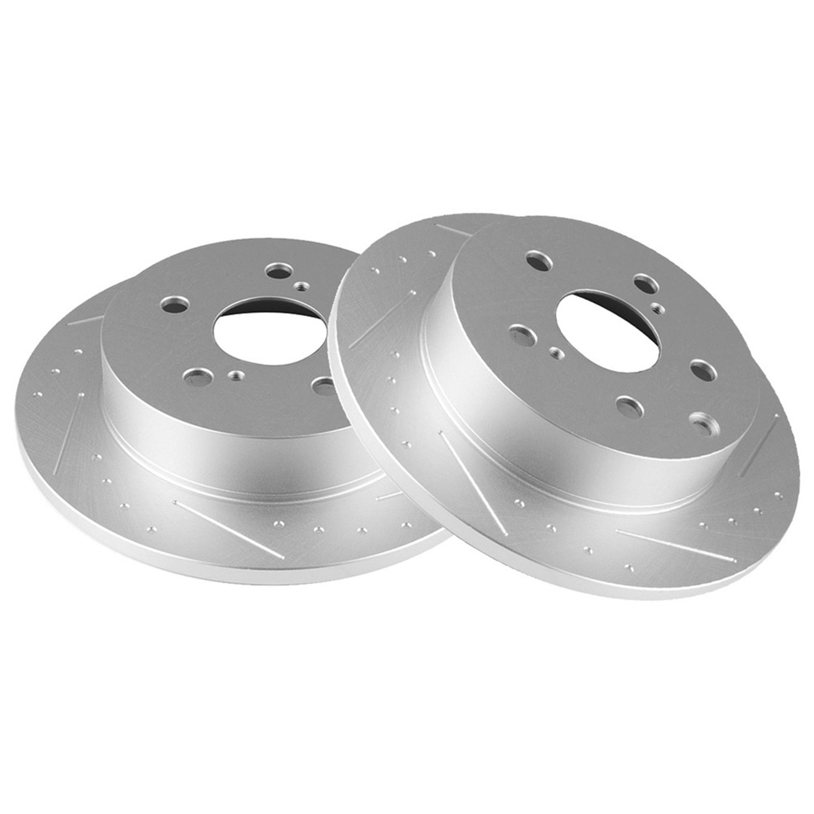 4pcs Rear Brake Disc Rotors For 2010-2012 Lexus HS250h & 2006-2018 Toyota RAV4