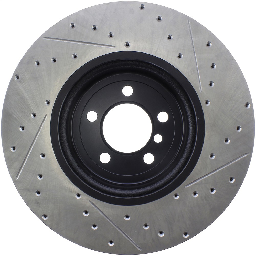 StopTech 127.34144R Front Right Drilled Brake Rotor for 13-16 335i / 17-20 440i