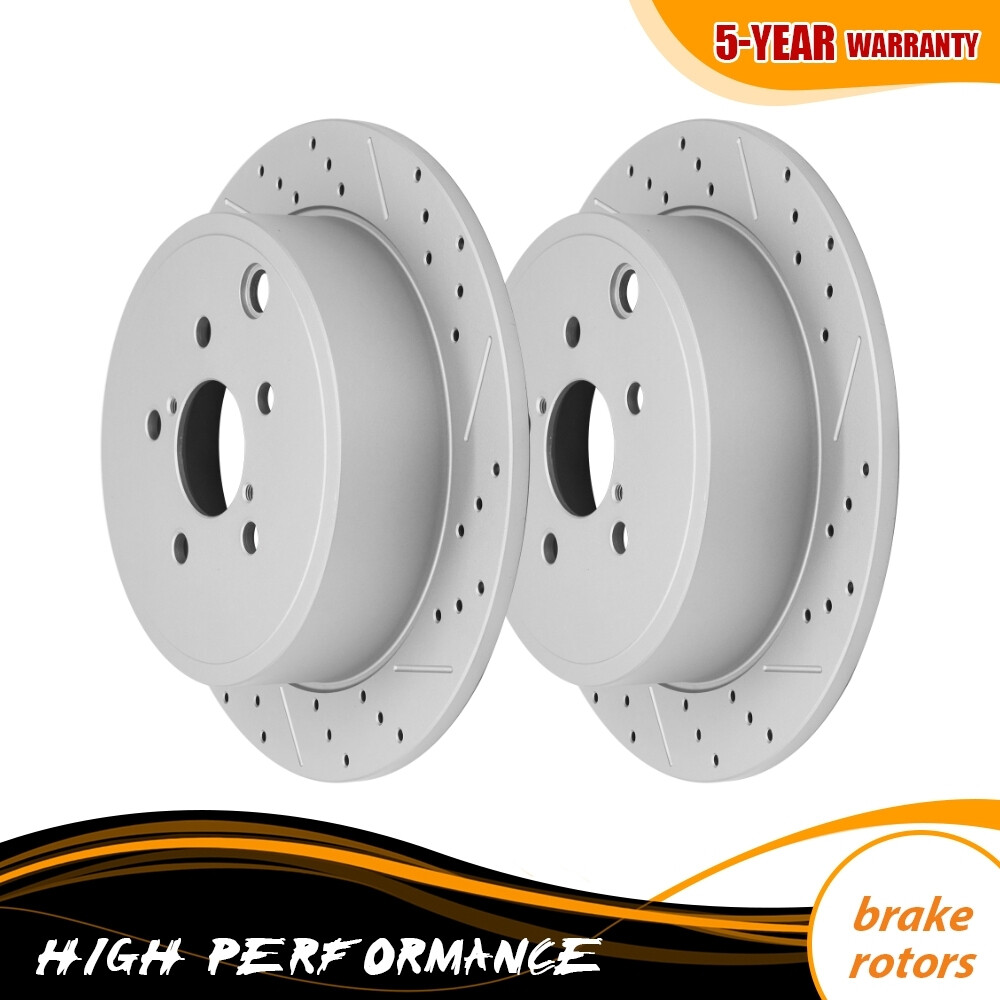 286mm Rear Disc Brake Rotors Fit for Subaru Forester Impreza Legacy Outback BRZ