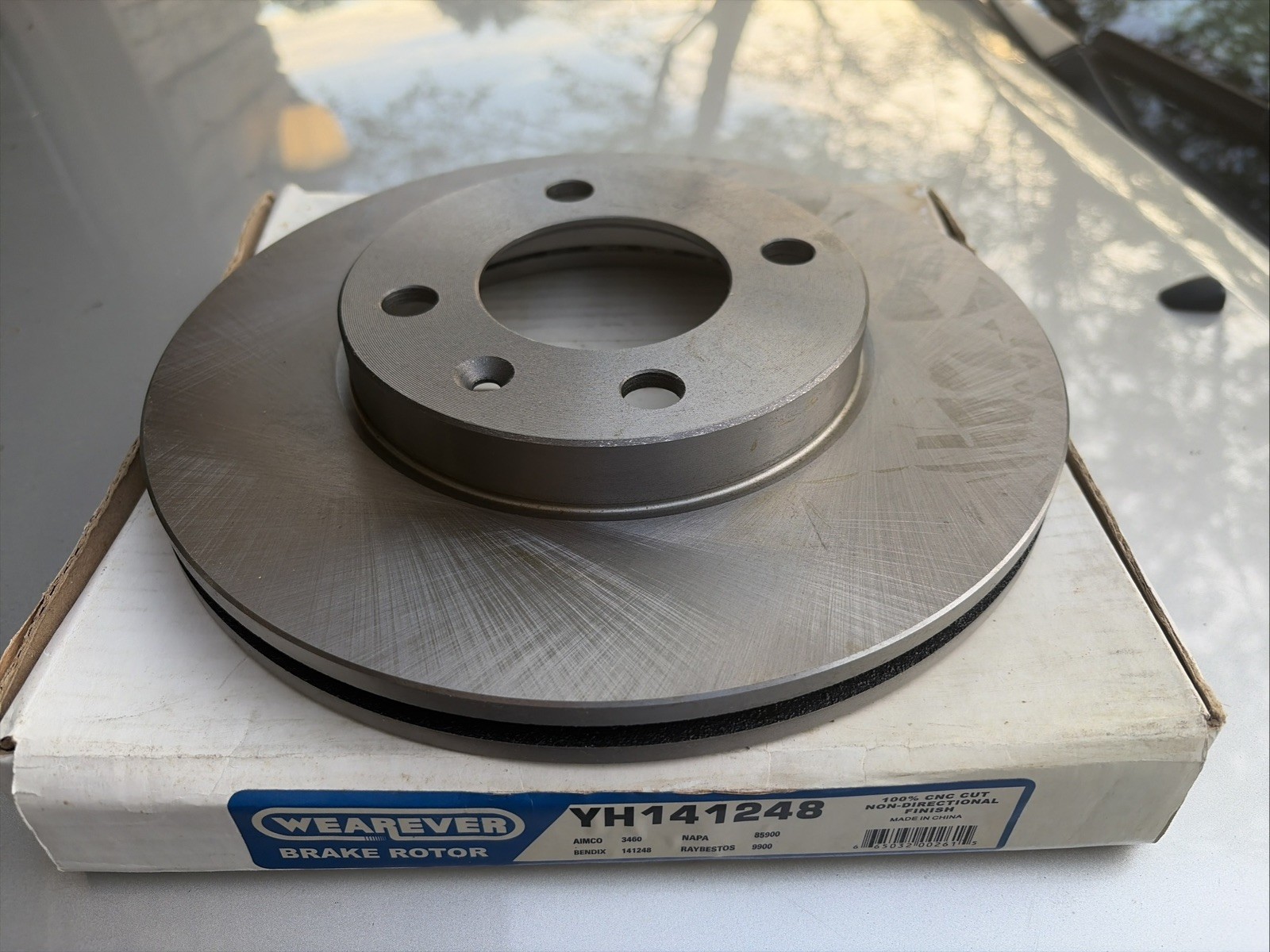Wearever Disc Brake Rotor PT# YH141648. Raybestos 9900, Napa 85900, Aimco 3460