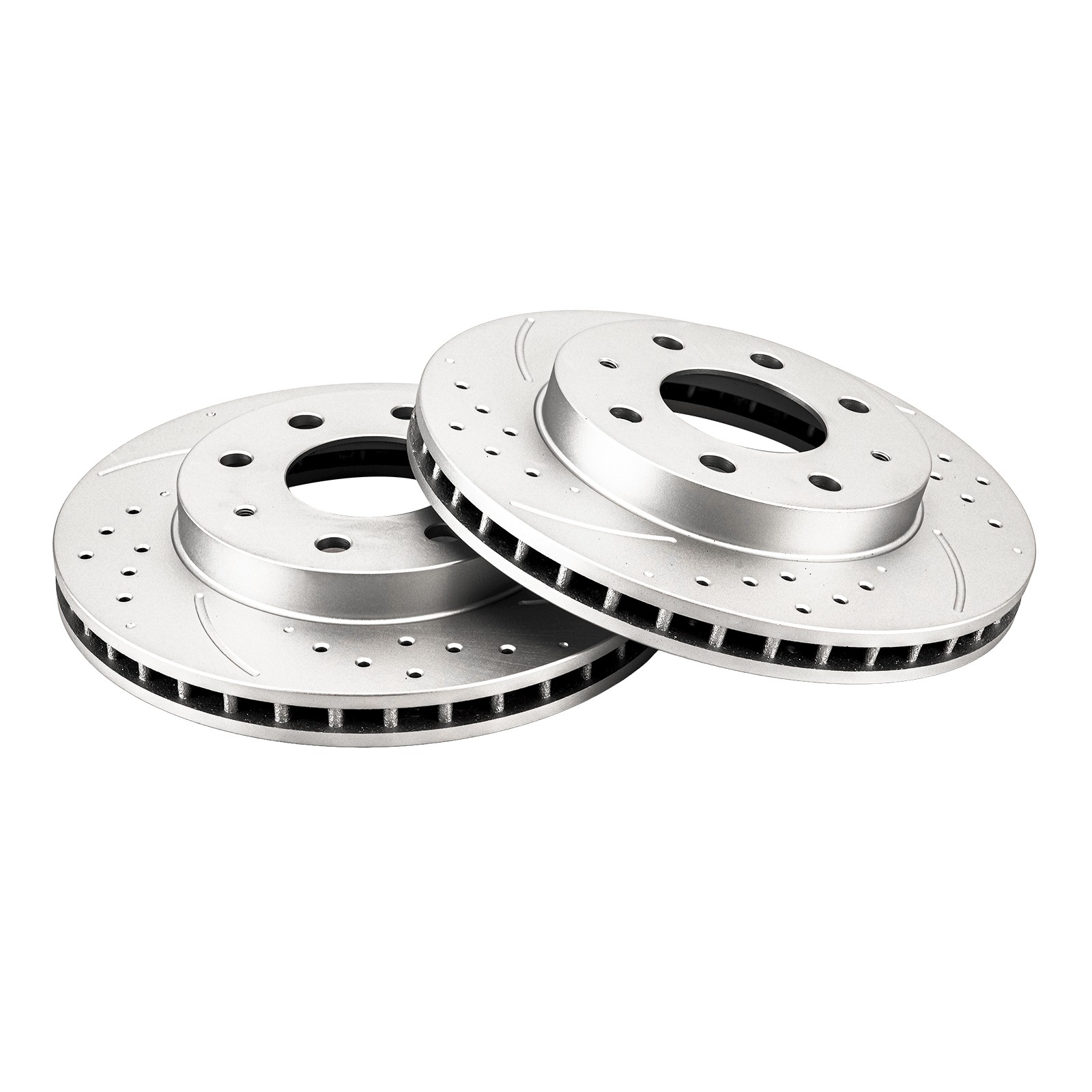 2x Front Disc Brake Rotors For Eagle Summit 92-93 Mitsubishi Expo 92 Expo LRV 92