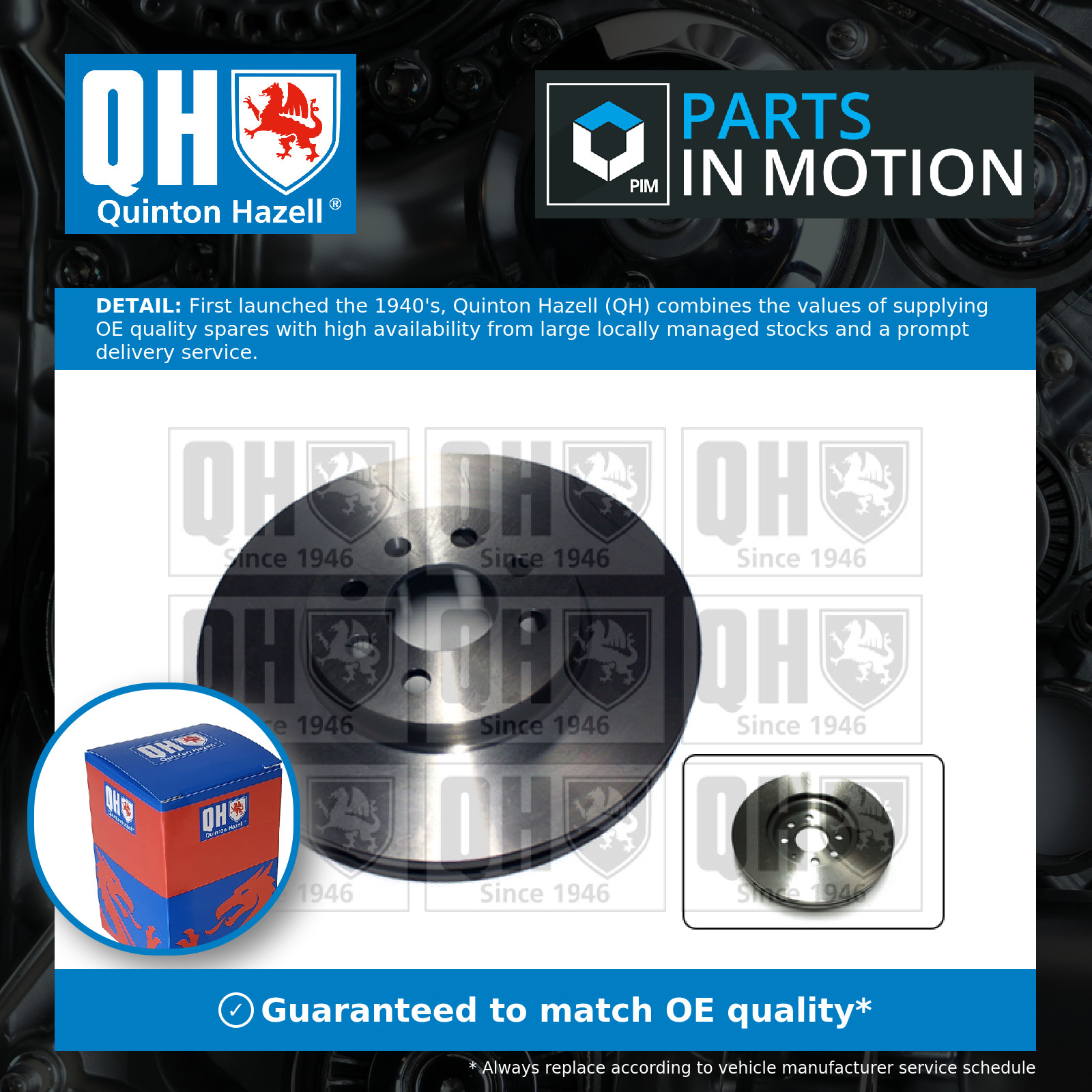 2x Brake Discs Pair Vented fits VAUXHALL ASTRA H 1.6 Front 04 to 11 280mm Set QH