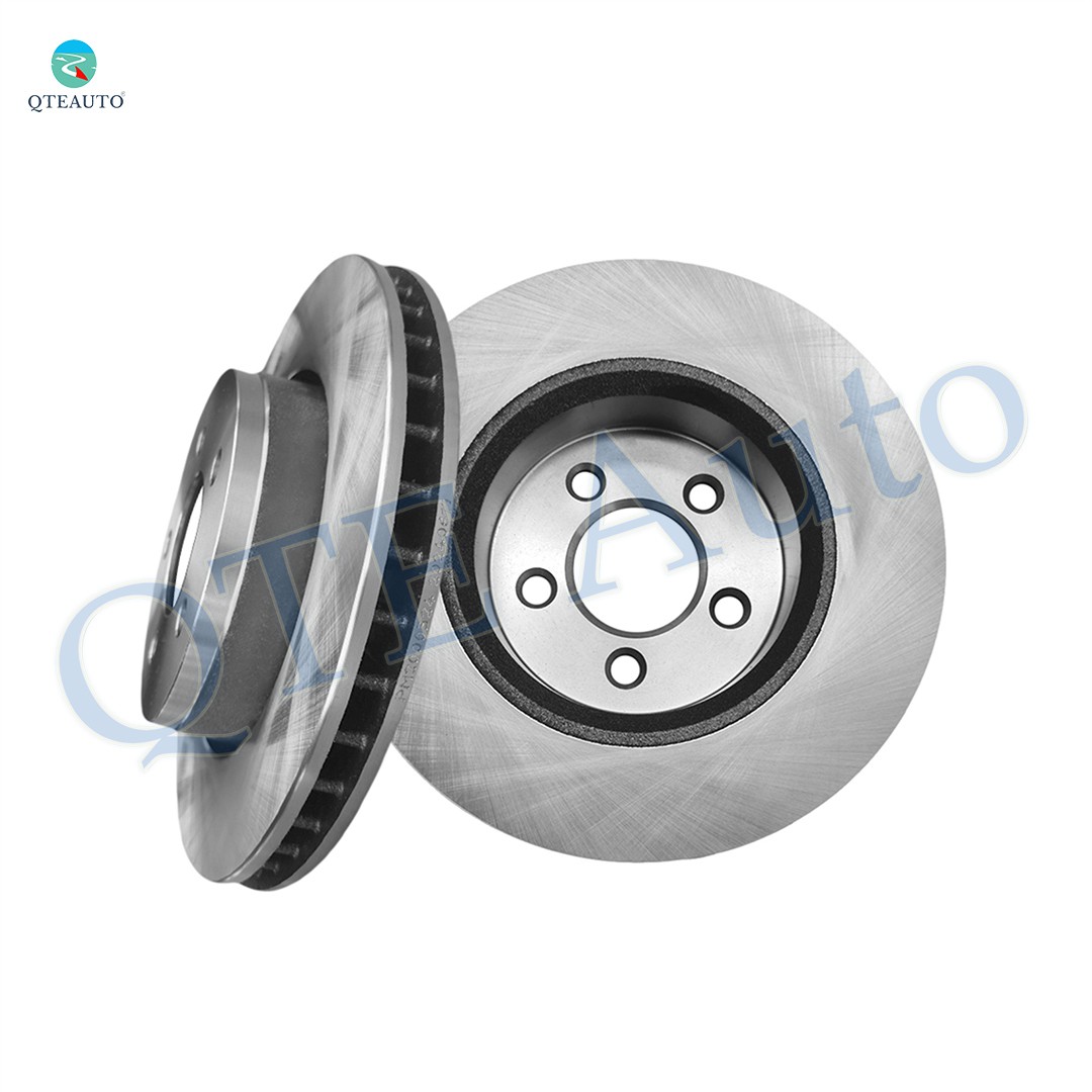 Front 302mm Brake Disc Rotors To 2008-2012 Jeep Liberty Except Heavy Duty Brakes