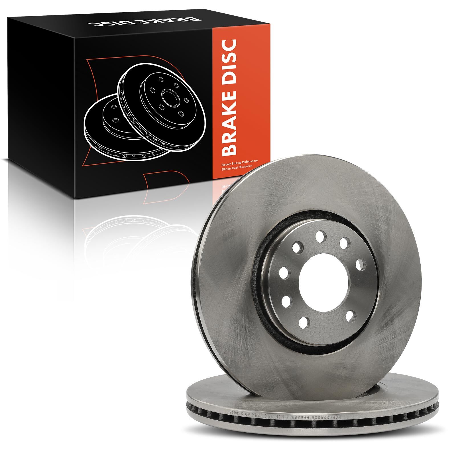 2Pcs Front Left & Right Disc Brake Rotors for Saab 9-3 9-5 Chevy Saturn Astra