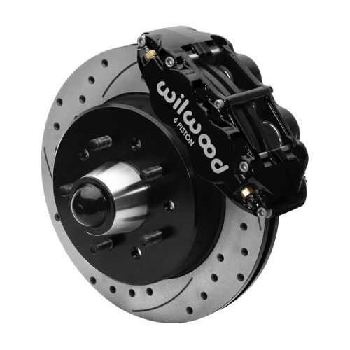 Wilwood 140-15948-D Brake System Narrow Drilled/Slotted Front 6 Piston Cal