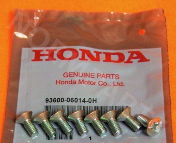 8 x Genuine OEM Honda Acura Disc Brake Retaining Rotor Screws 8 pcs