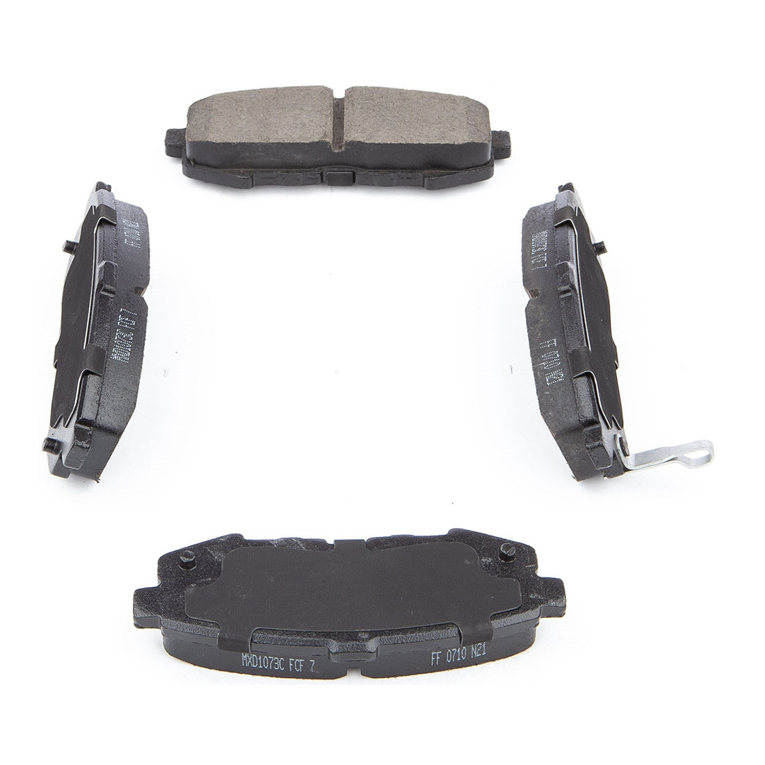 Rear Disc Rotors Ceramic Brake Pads Kit for Mazda MPV 2004-2006