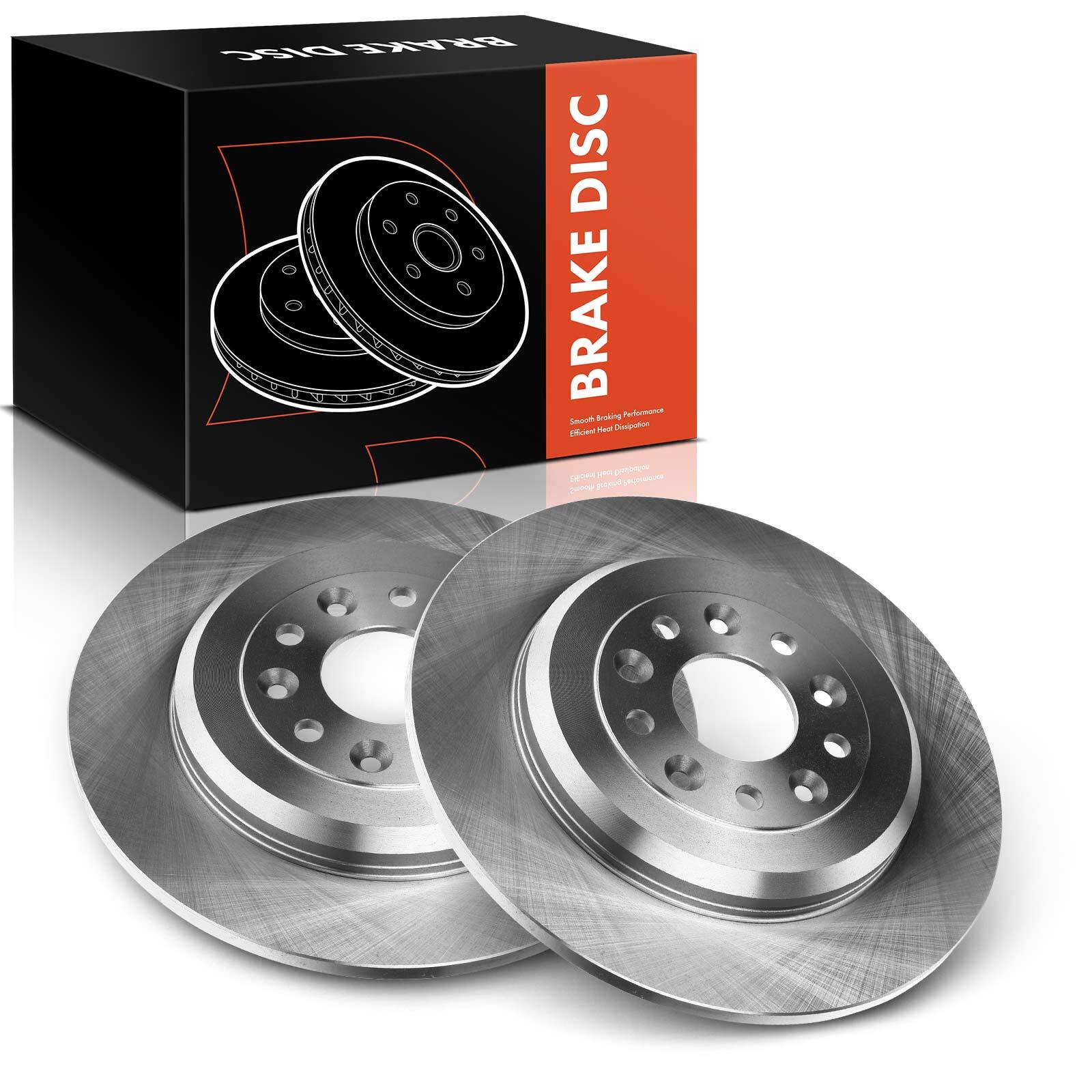 Rear Disc Brake Rotors for Ford Explorer 11-19 Freestyle 05-07 Lincoln MKS 09-12