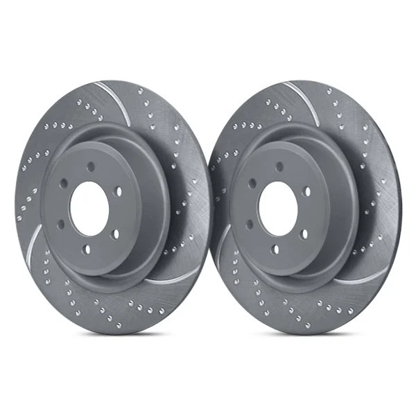 For Mazda Protege5 02-03 Brake Rotors EBC 3GD Series Sport Dimpled & Slotted