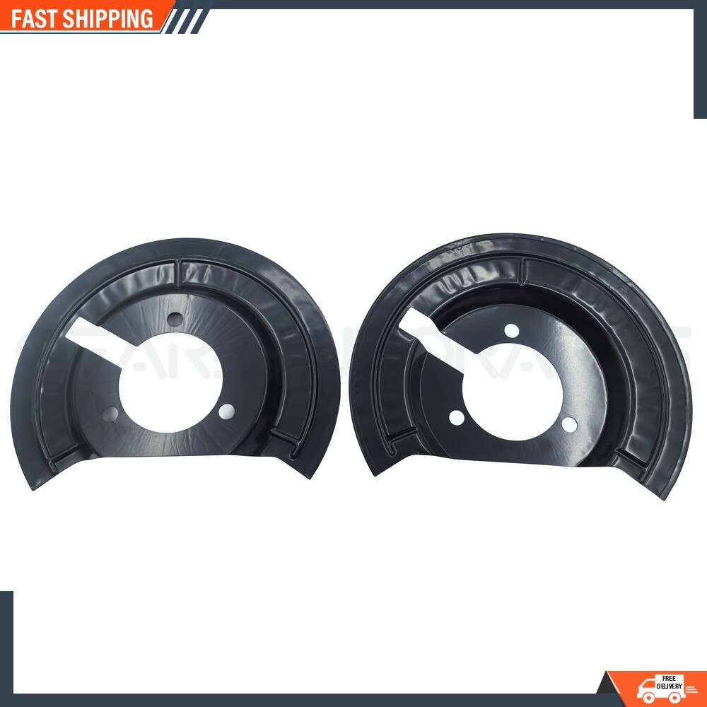 New Front Brake Dust Shields 924-684 for 2002-2019 Dodge Ram Truck 1500 Classic