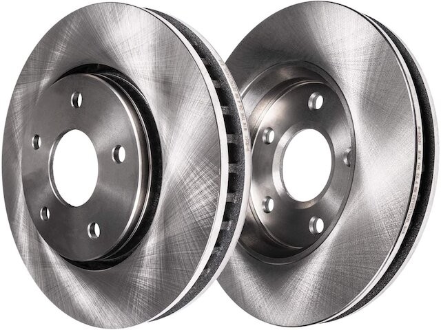 Rear Detroit Axle Brake Rotor Set fits Infiniti QX70 2014-2017 56BXDY
