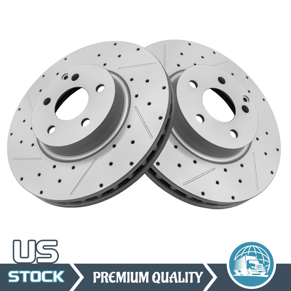 322mm Front Disc Brake Rotors for Mercedes-Benz C300 E350 E400 C350 SLC300
