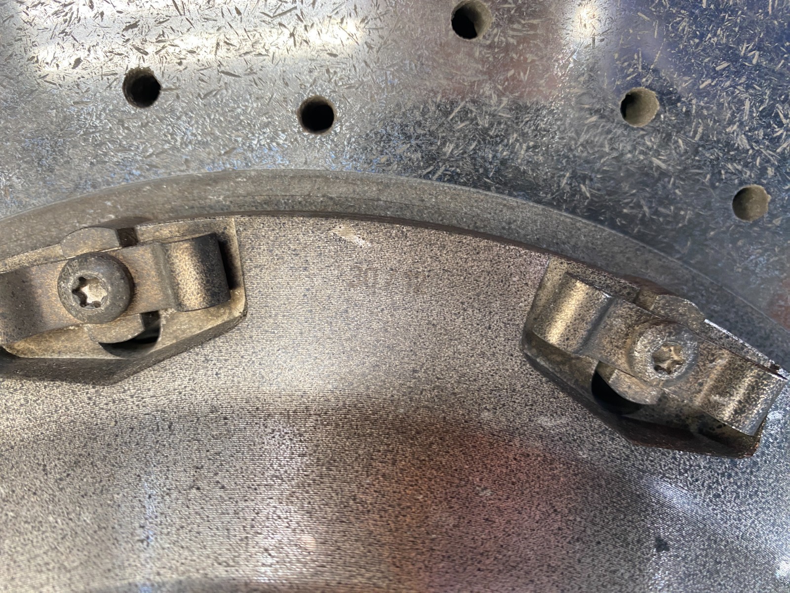 13 14 PORSCHE CAYENNE GTS REAR RIGHT CARBON CERAMIC BRAKE ROTOR OEM C0.08