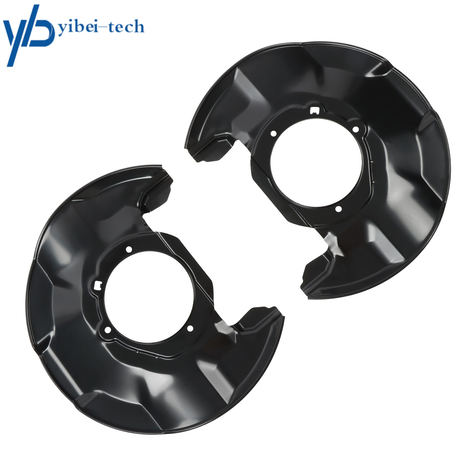 2Pcs Front Left & Right Side Brake Dust Shield Set For Honda Accord 2008-2012