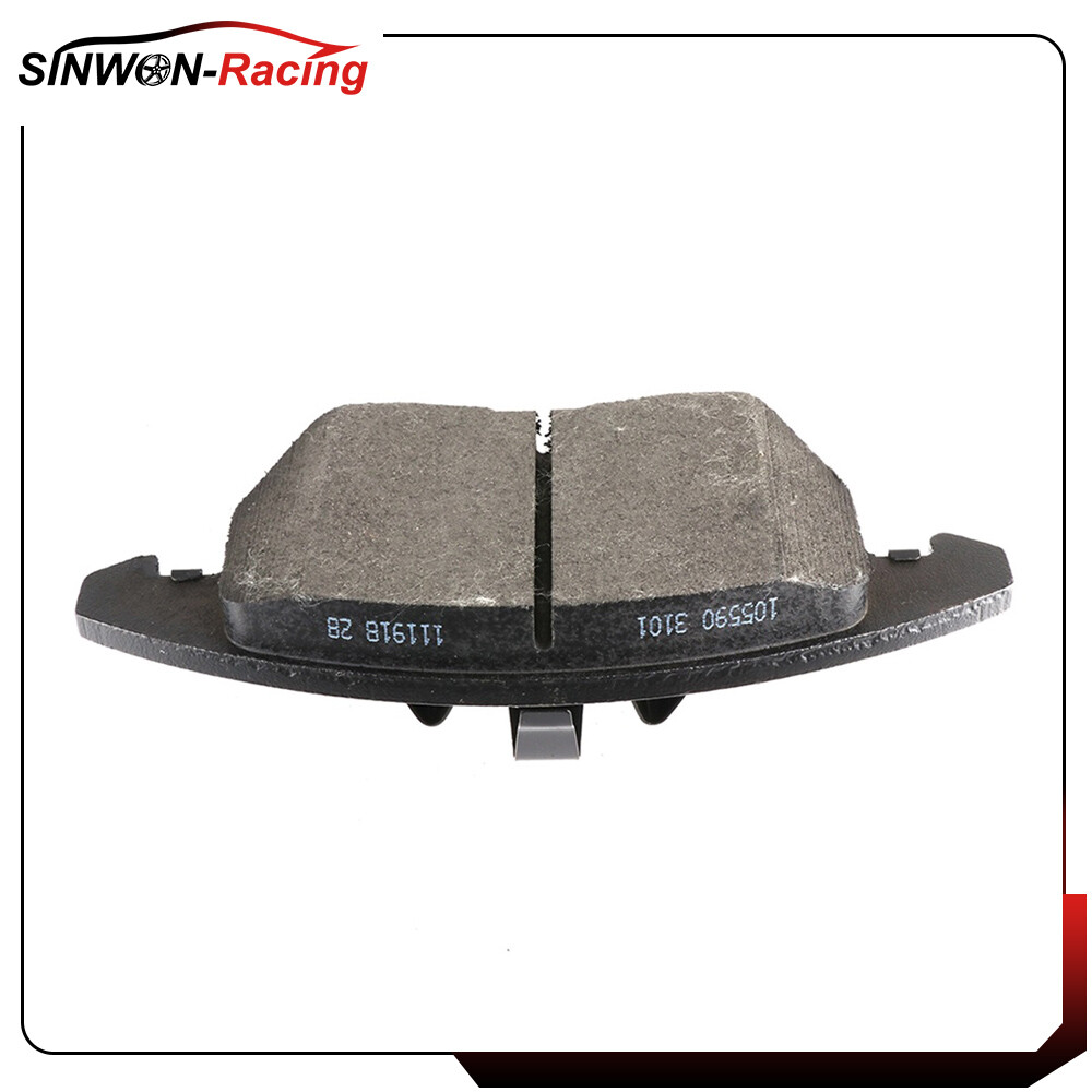 Front Rear Brake Discs Rotor Slot Ceramic Pads For Vw Golf 2010 – 2014 2.0L TDI