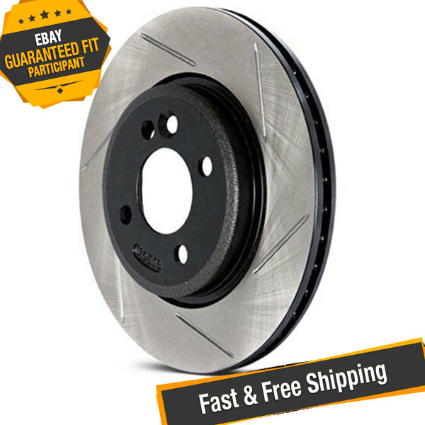 StopTech 126.58008SL Slotted Front Brake Rotor for 2011-2019 Jeep Grand Cherokee