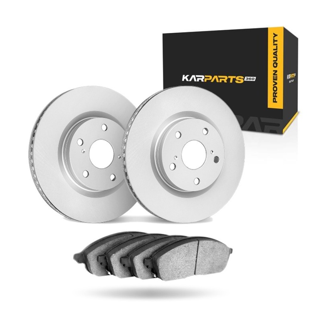 For Pontiac Sunbird 1992-1994 Brake Rotor Set | Front | Cast Iron Rotor | 5 Lug