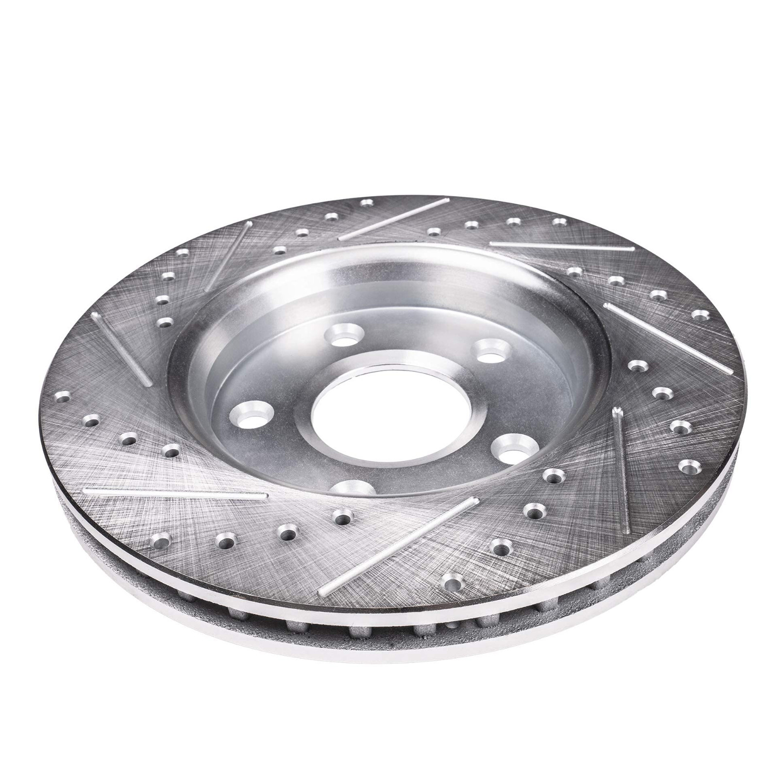 Front Drilled & Slotted Brake Rotors for Dodge Durango Ram 1500 Chrysler Aspen