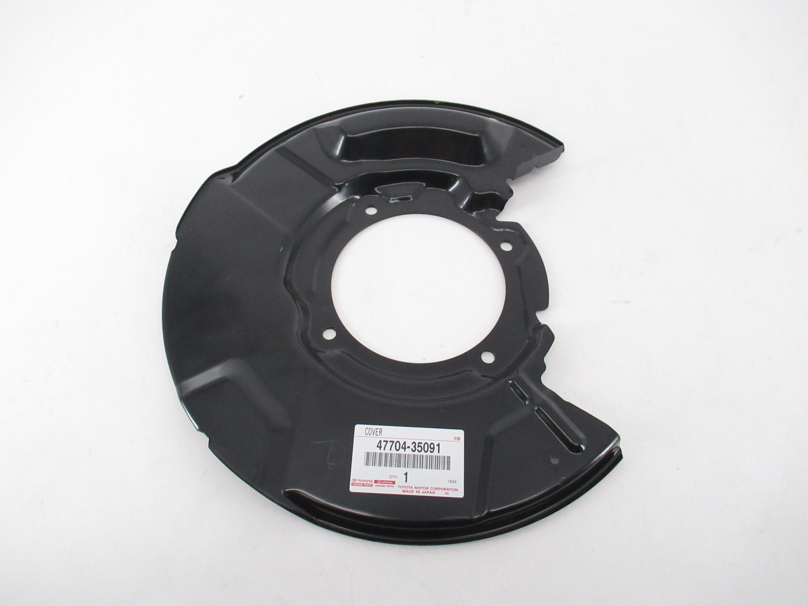 Genuine OEM Toyota 47704-35091 Left Front Brake Dust Shield