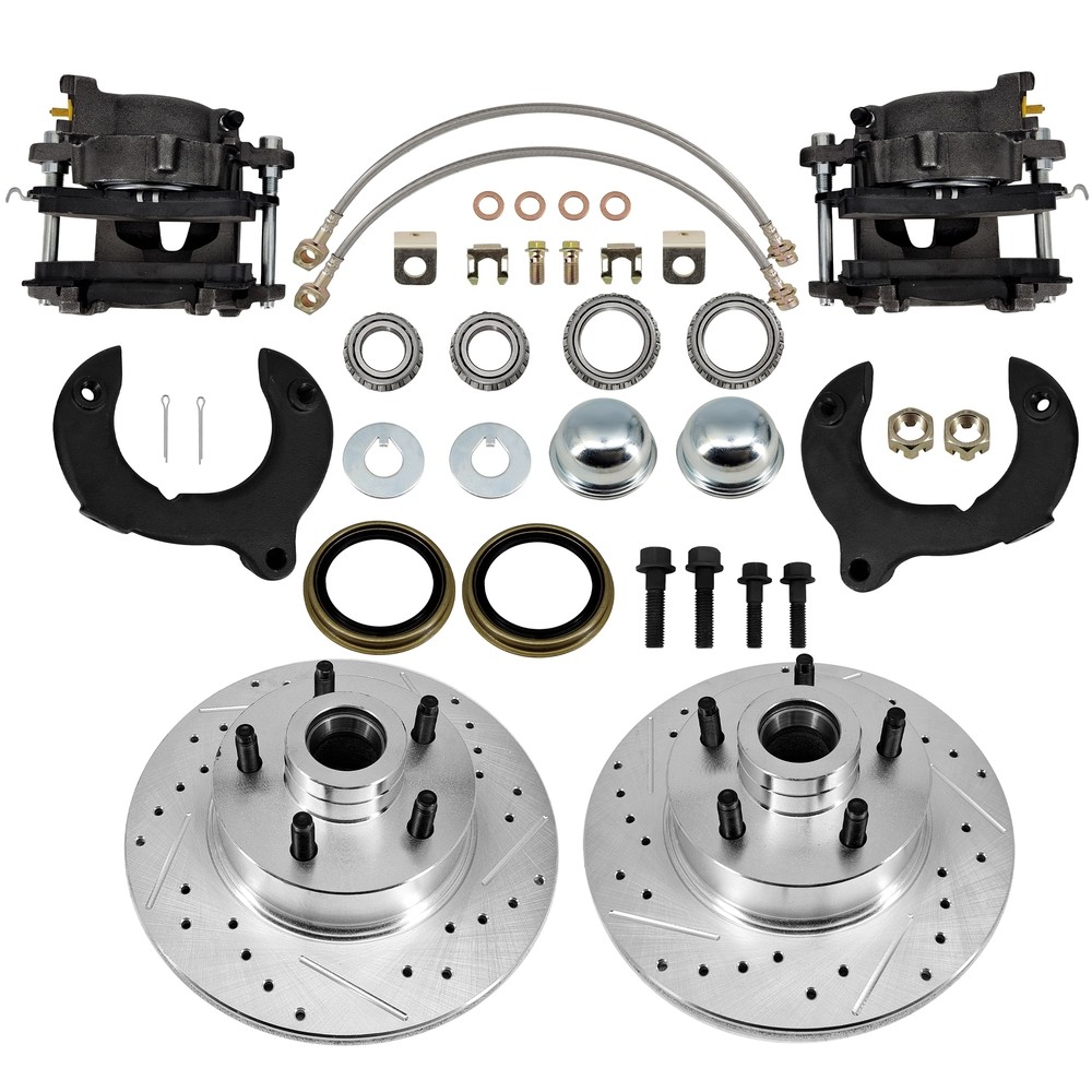 11 inch Front Disc Brake Complete Kit For Ford 5×4-1/2 Bolt Pattern Mustang II