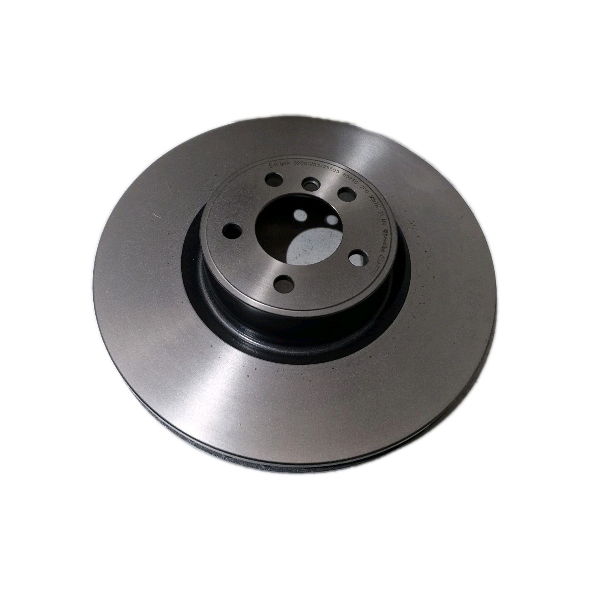 1X 09.A771.11 Front Brake Disc 380mm Diameter Vented Braking Brembo