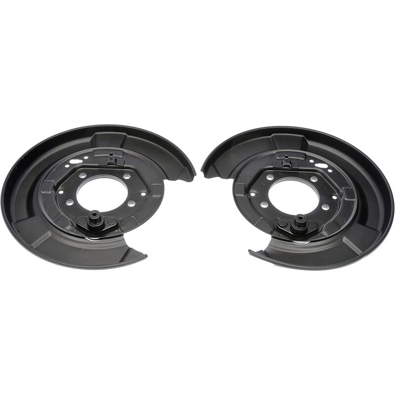 924-373 Dorman Set of 2 Brake Dust Shields Rear New for Toyota Highlander Pair