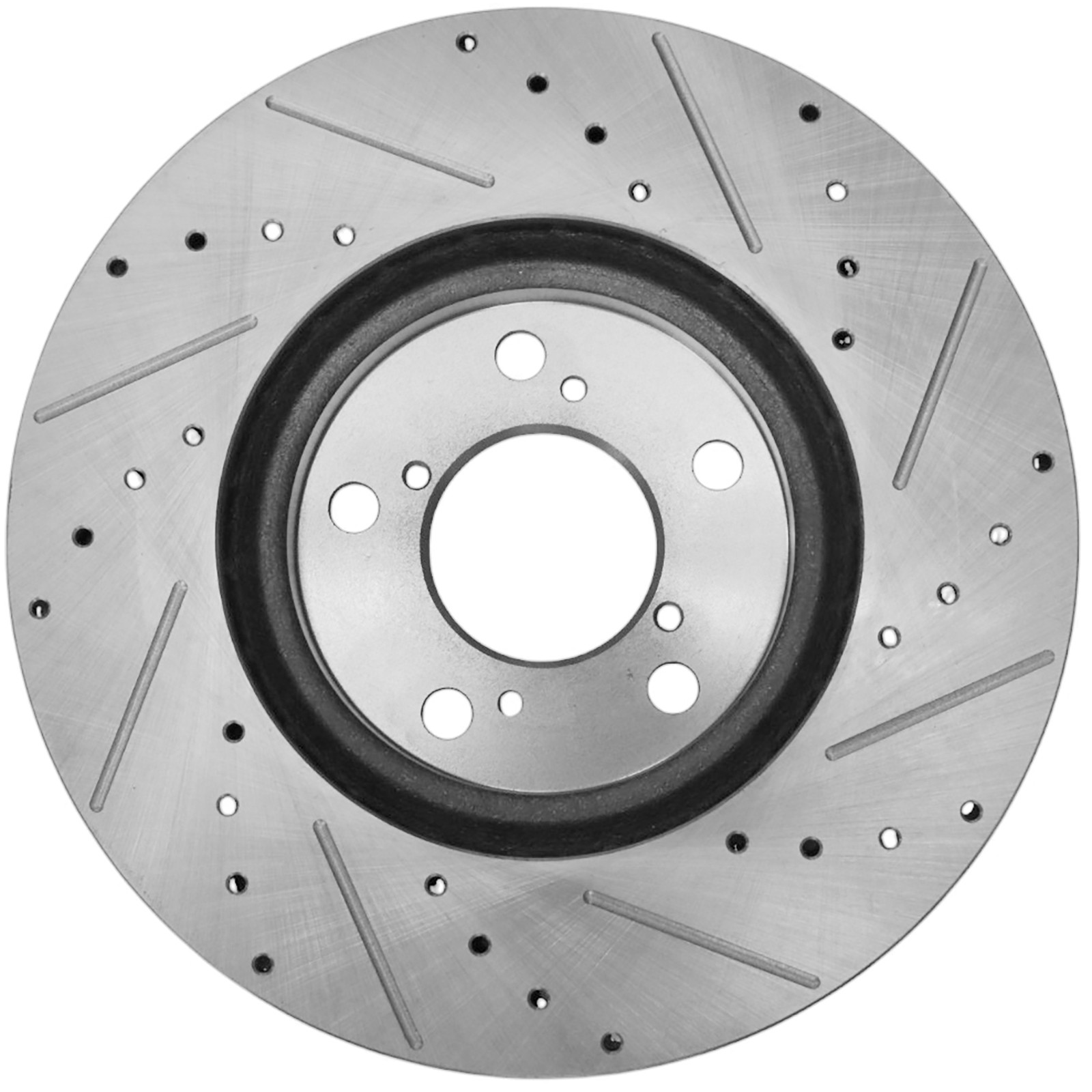 2pcs Front Drilled & Slotted Disc Brake Rotors for 2006-2014 Honda Ridgeline
