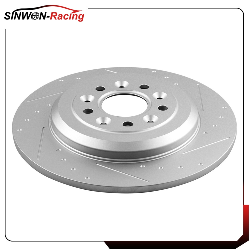 For LINCOLN MKT 2013 2014 2015 2016 2x Rear Brake 330mm Rotors Slotted