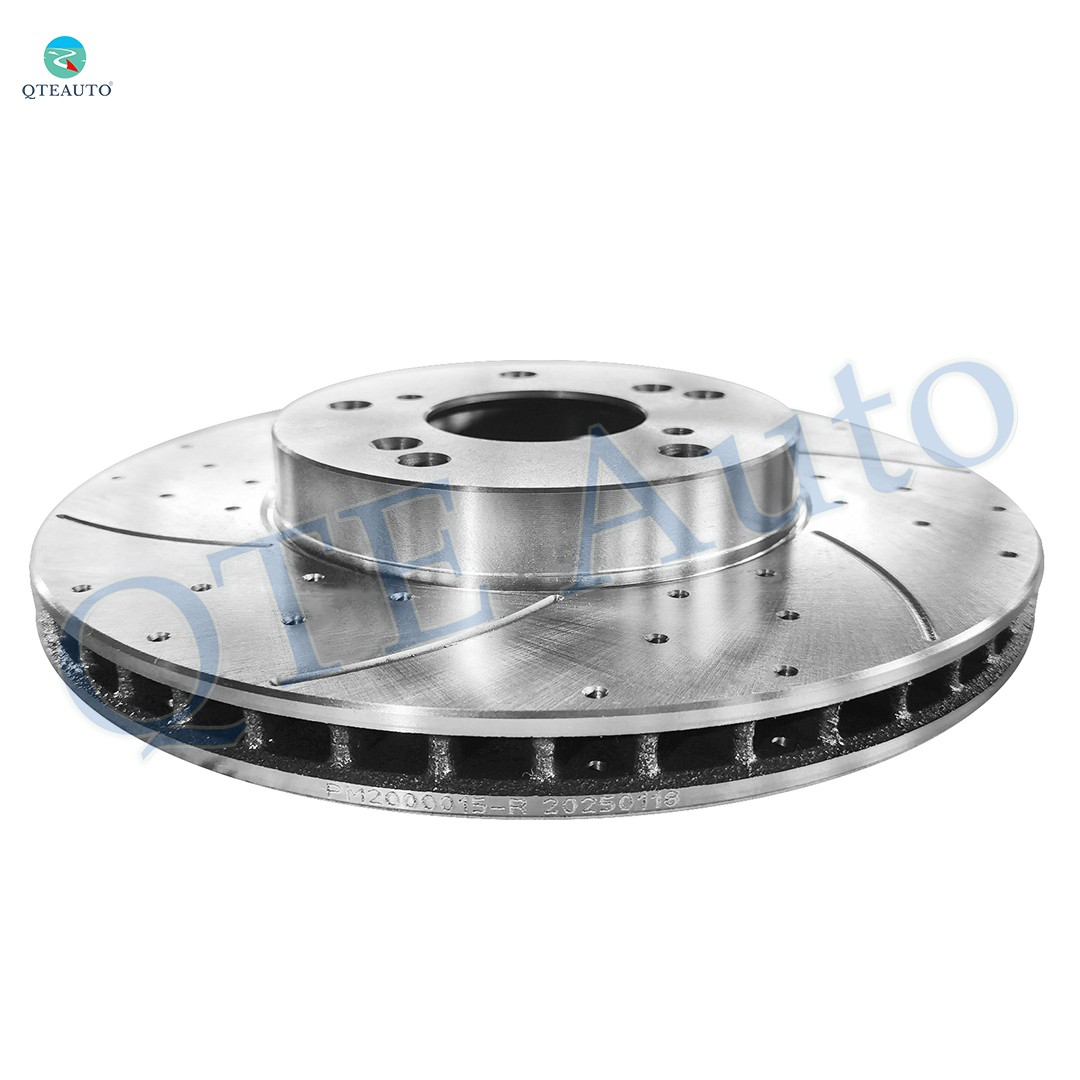 4PC 282mm Front-Rear Drilled Slotted Brake Disc Rotors For 2002-2004 Honda CR-V