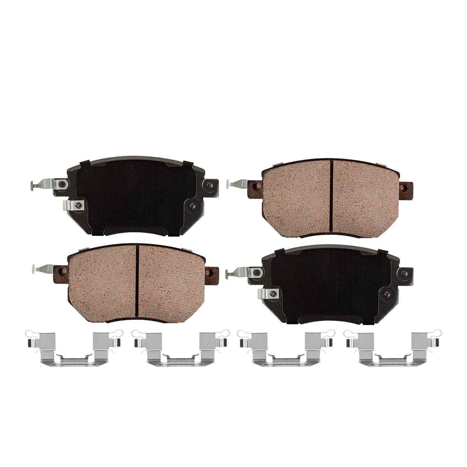 Front & Rear Brake Rotors + Ceramic Brake Pads for 2003 2004 2005 Nissan Murano