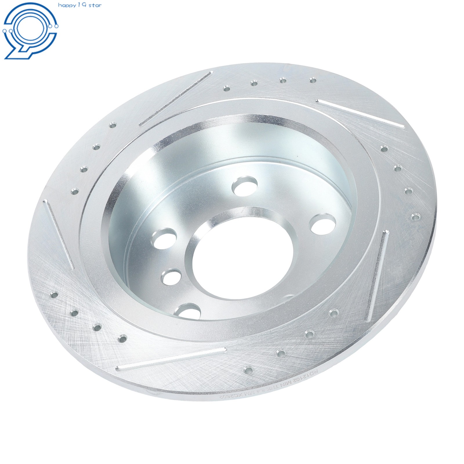 Front & Rear Drilled Brake Rotor & Brake Pads For Mini Cooper F56/ F57 2015-2016