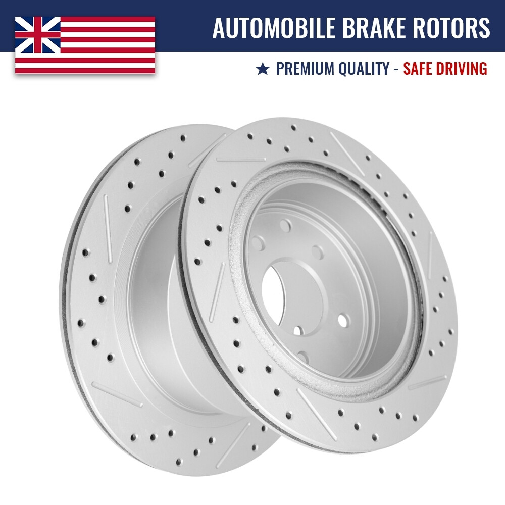 Rear Brake Rotors Kit For Nissan Rogue Sport Qashqai LEAF Juke X-Trail INFINITI