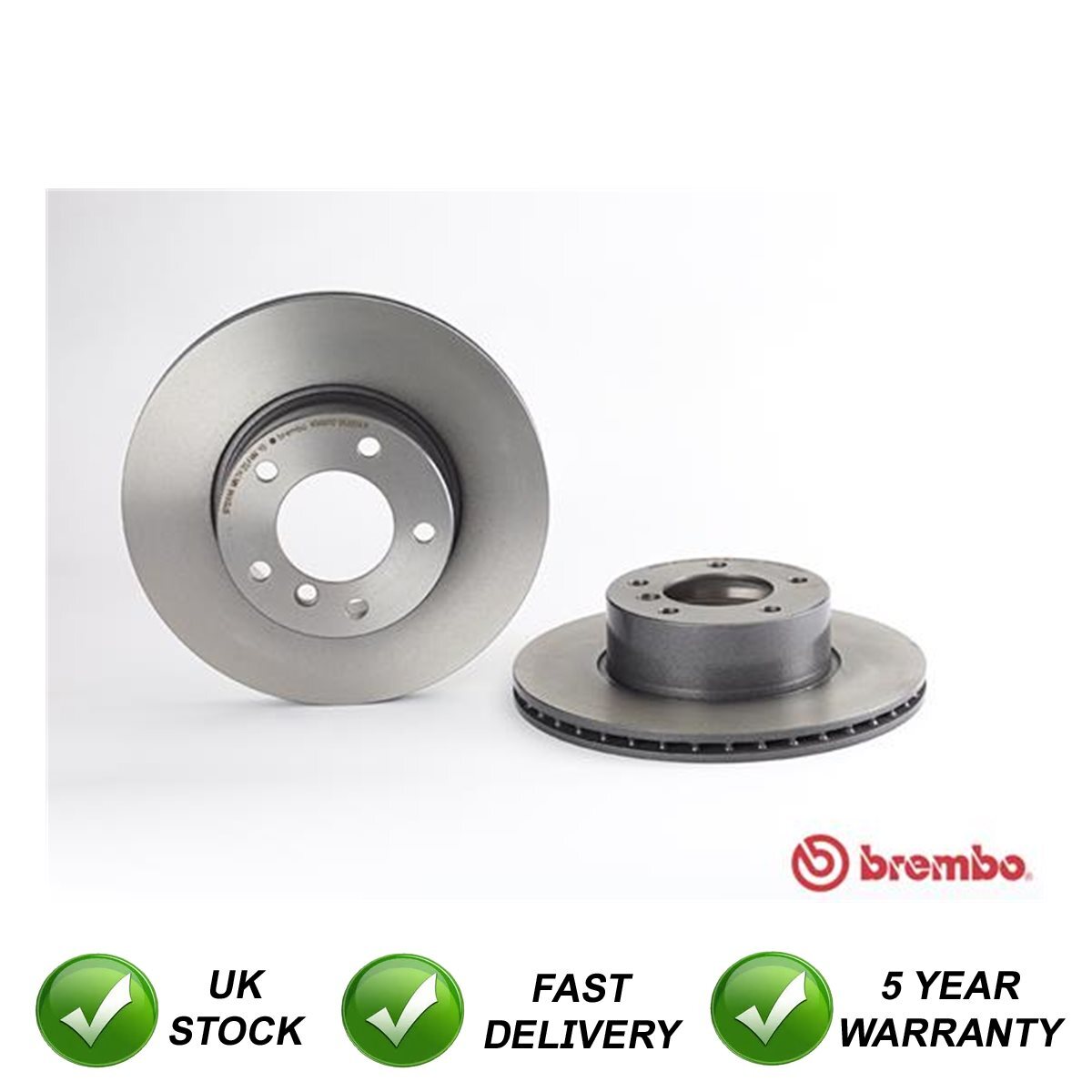 Brake Discs Front SJR Fits BMW 5 Series 1995-2004 + Other Models
