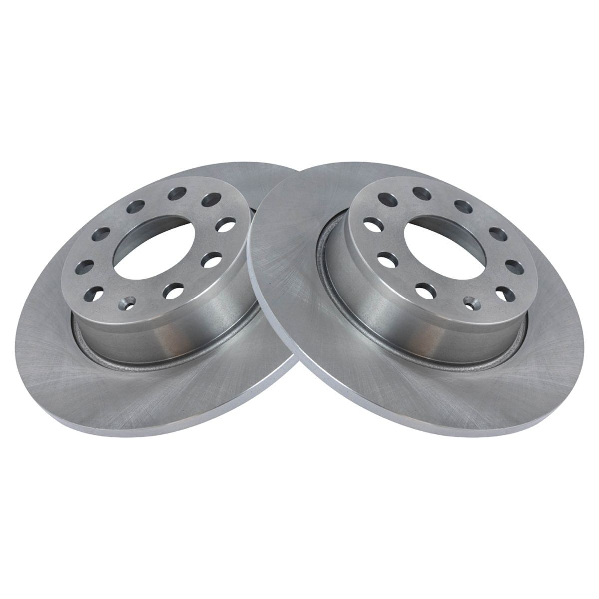 Rear Ceramic Brake Pads & 2 Discs Rotors Kit for VW Volkswagen Jetta Golf