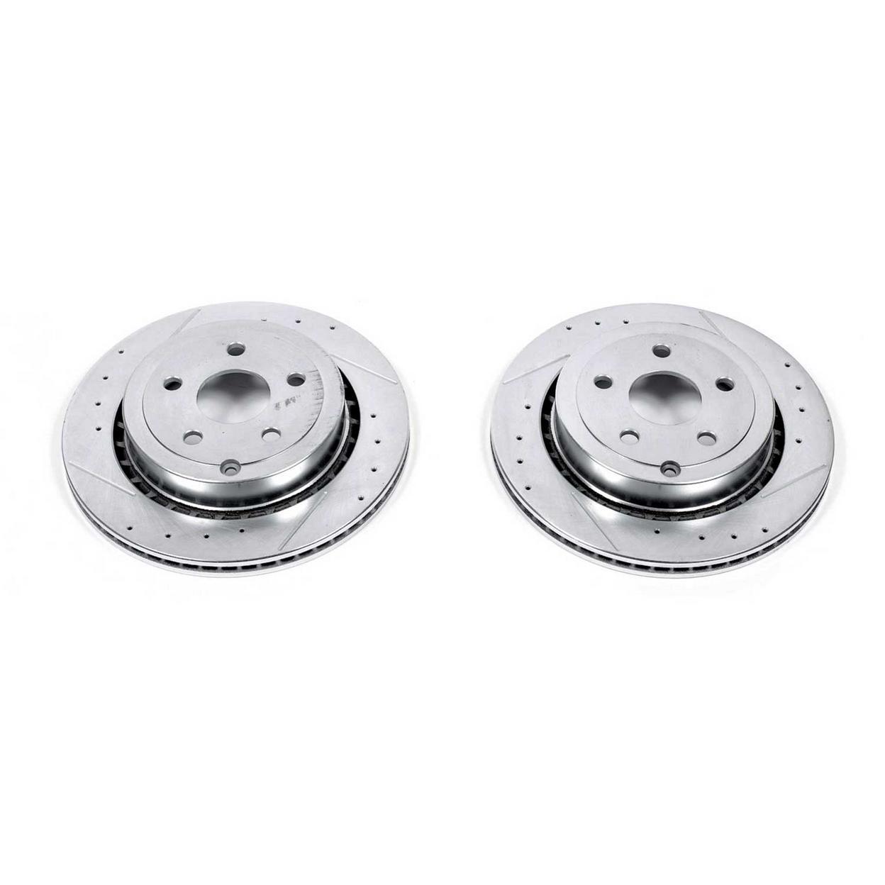 PowerStop Disc Brake Rotor Set – Fits Chevrolet Caprice 2011-2017, Chevrolet SS