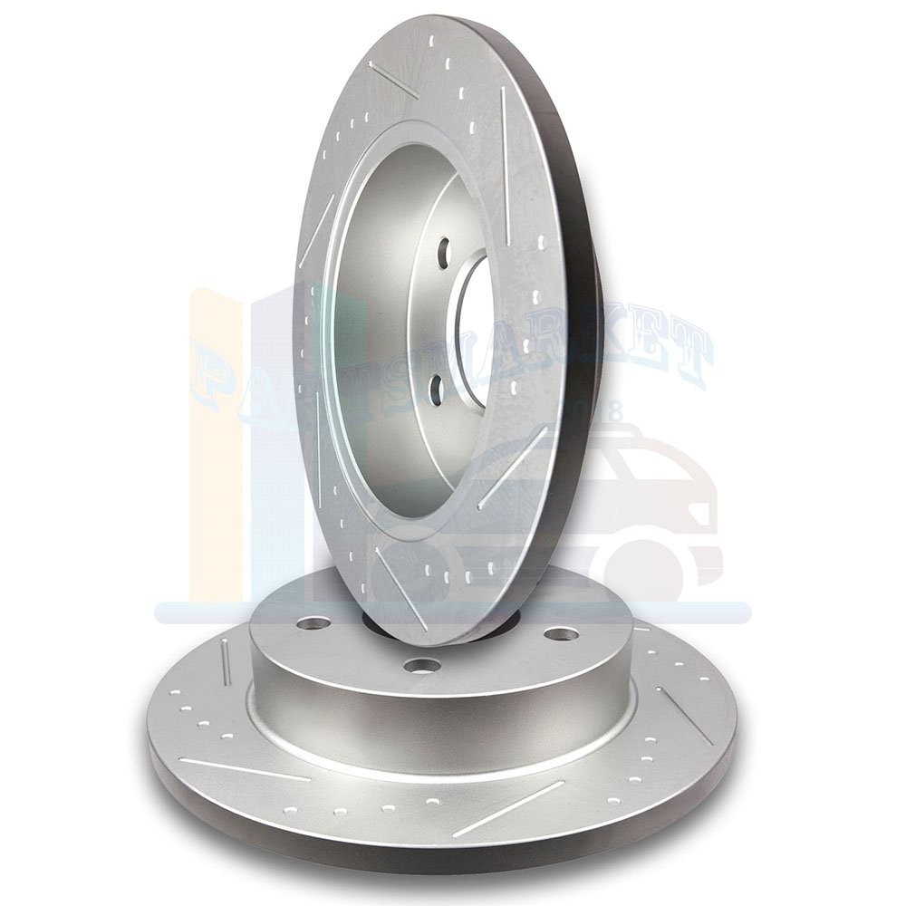 2X Rear Discs Brake Rotors For 1994 1995 1996 -2004 Ford Mustang G3000 Casting