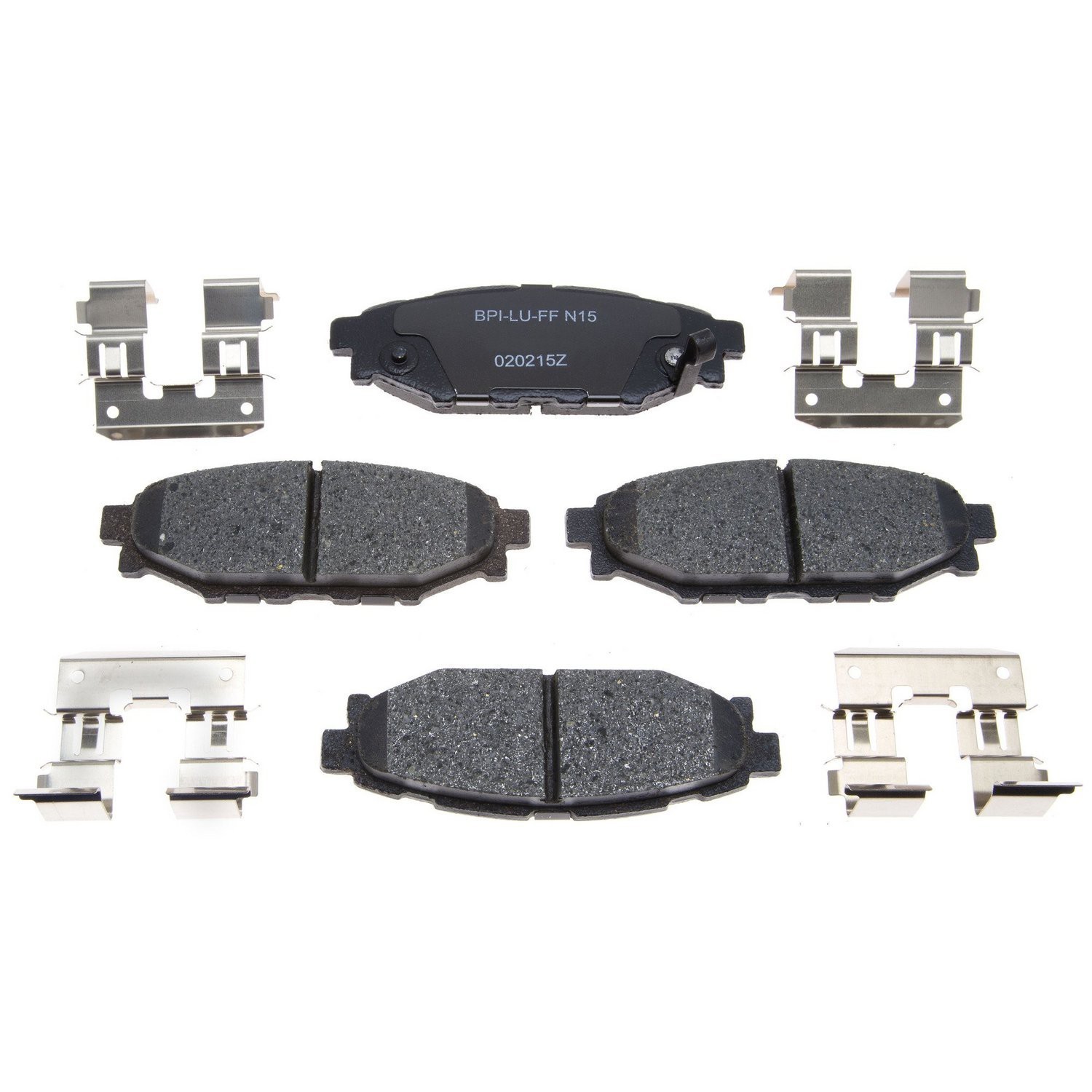 Premium OE Rear Ceramic Brake Pads Kit For 2013-2016 Scion FR-S 10 Year Warranty
