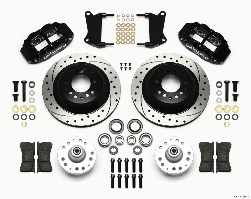 Wilwood Narrow Superlite 6R Front Hub & 1PC Rtr Kit For 12.88in Dril 67-69