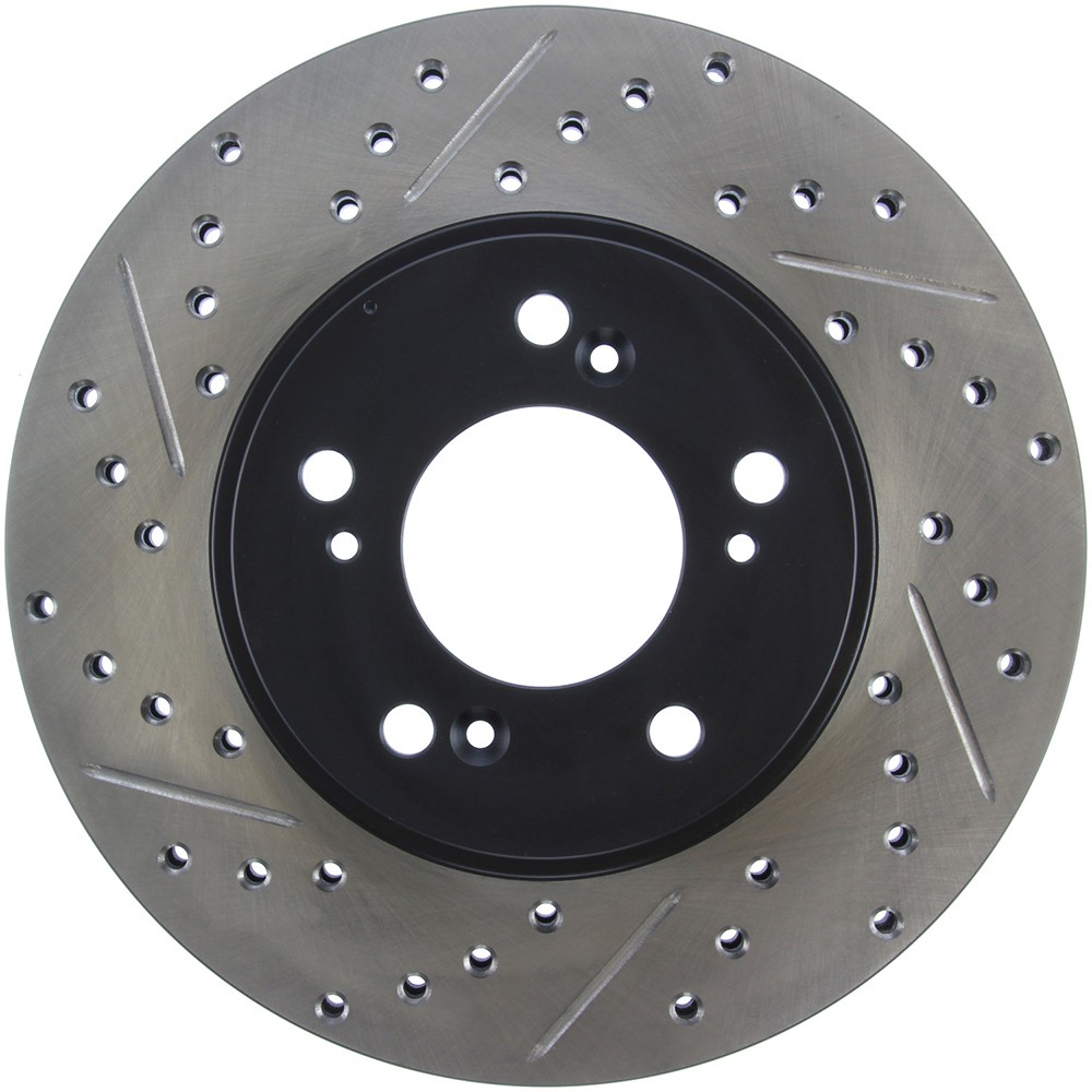 StopTech 127.40026R Front Right Drilled Brake Rotor for 97-01 Integra / Prelude