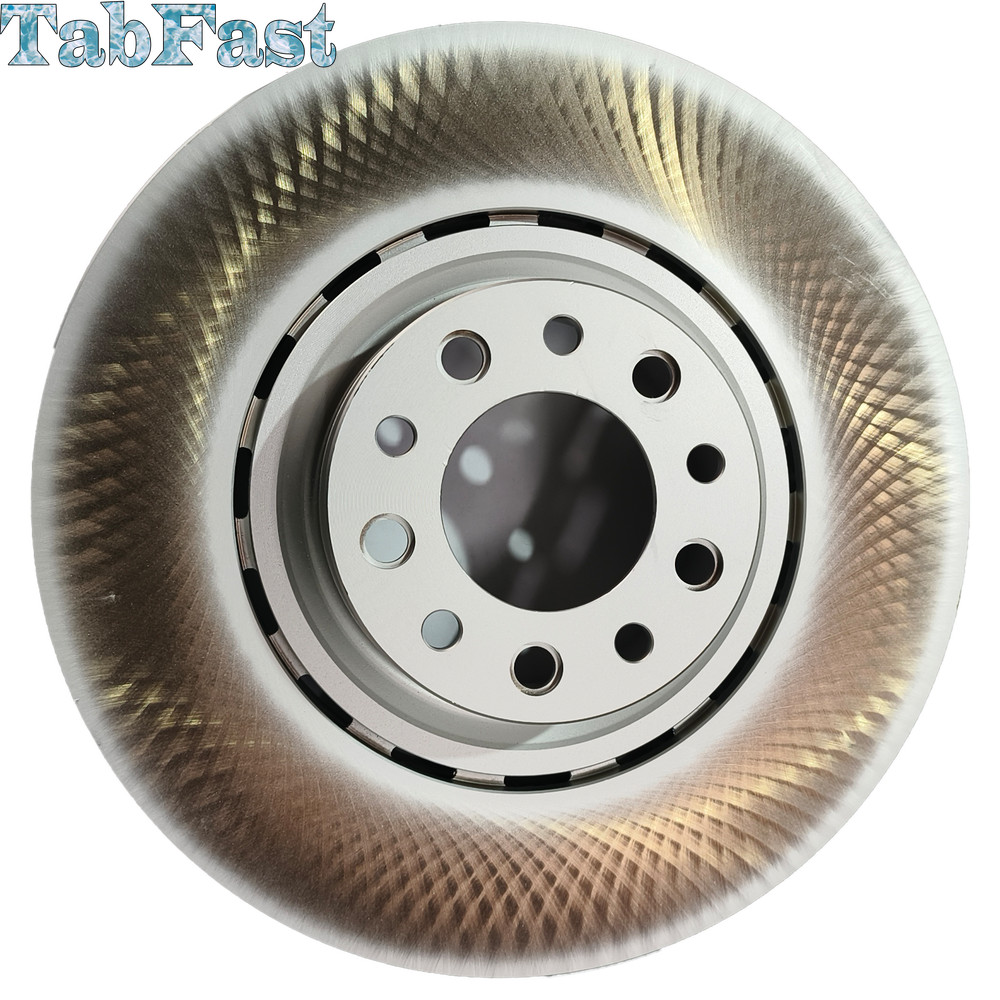 2 Pcs Left & Right Rear Brake Rotor Kit 3Y0615601A for 2011-20 Bentley Mulsanne