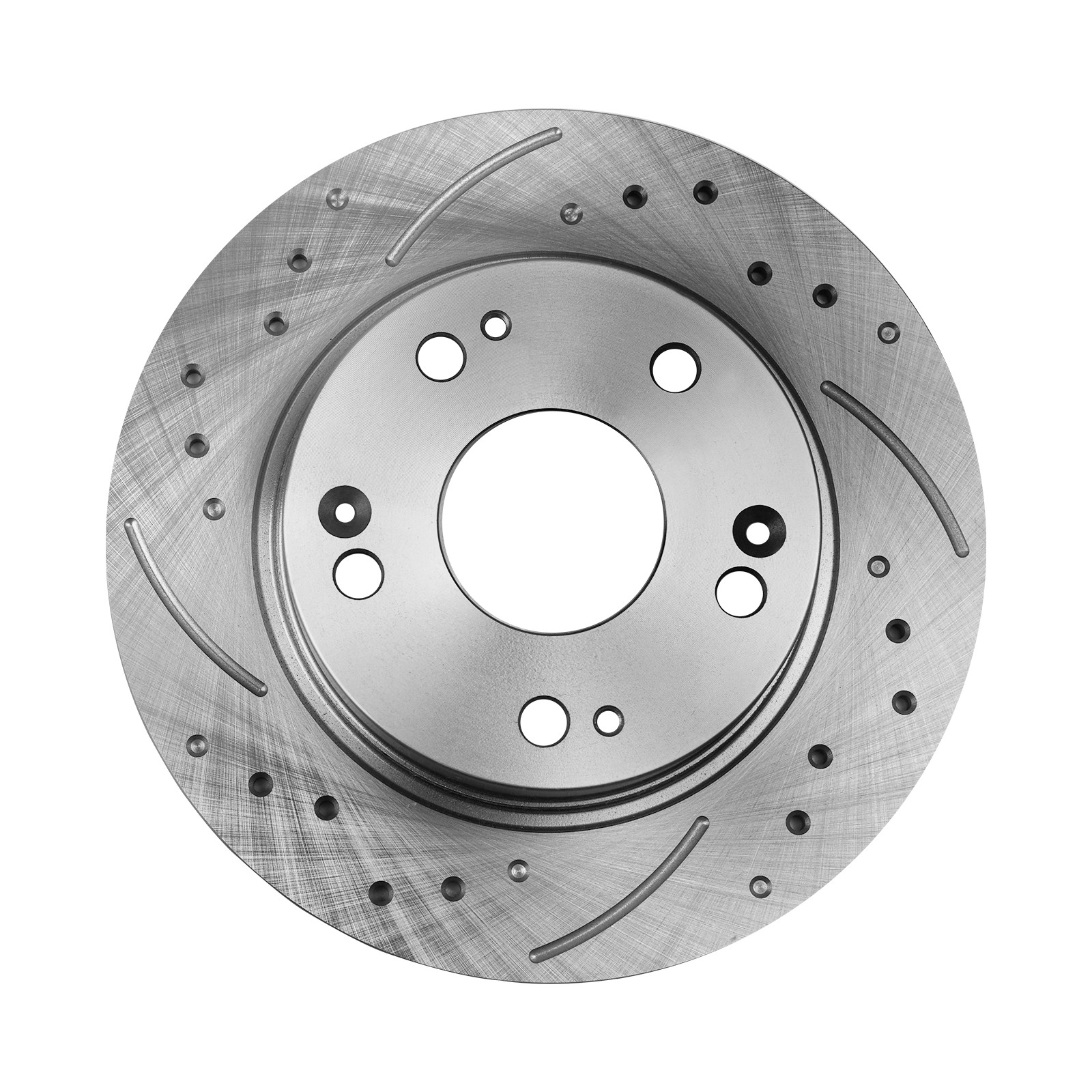 For 2009 2010 2011 Honda Civic 1.3L Hybrid Front & Rear Drilled Rotors + Pads