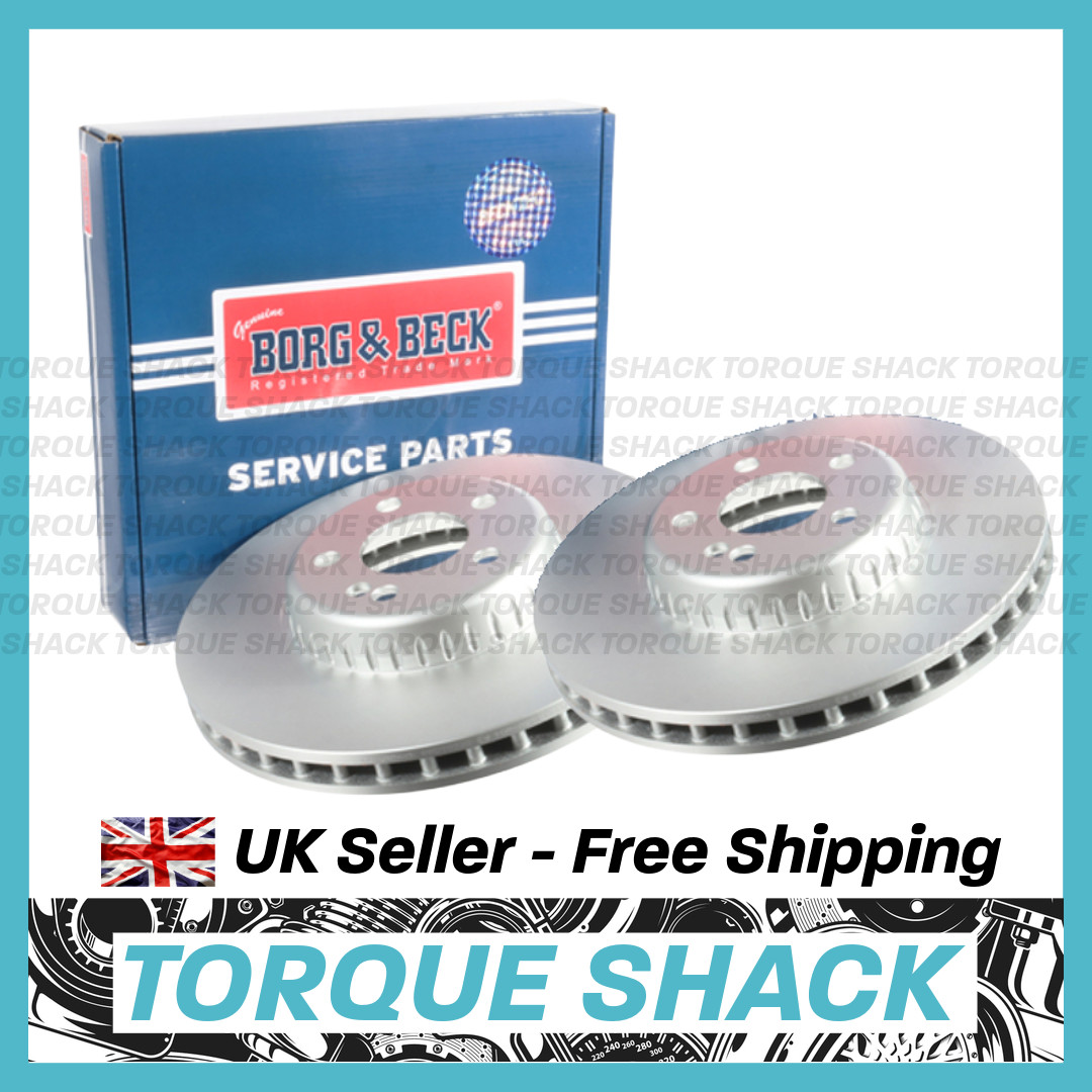 2x Mercedes C-Class W205 2014-2021 Front Brake Discs 330mm A0004212712 Pair