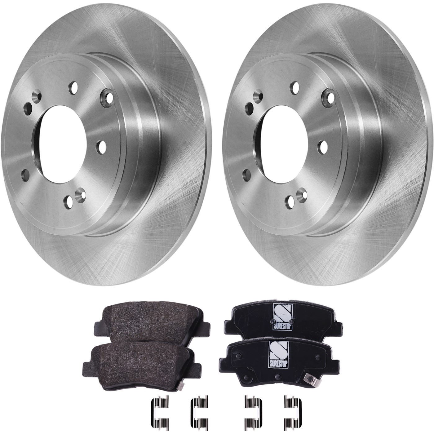 Rear Brake Disc and Pad Kit For Kia Cadenza 2014 2015 2016