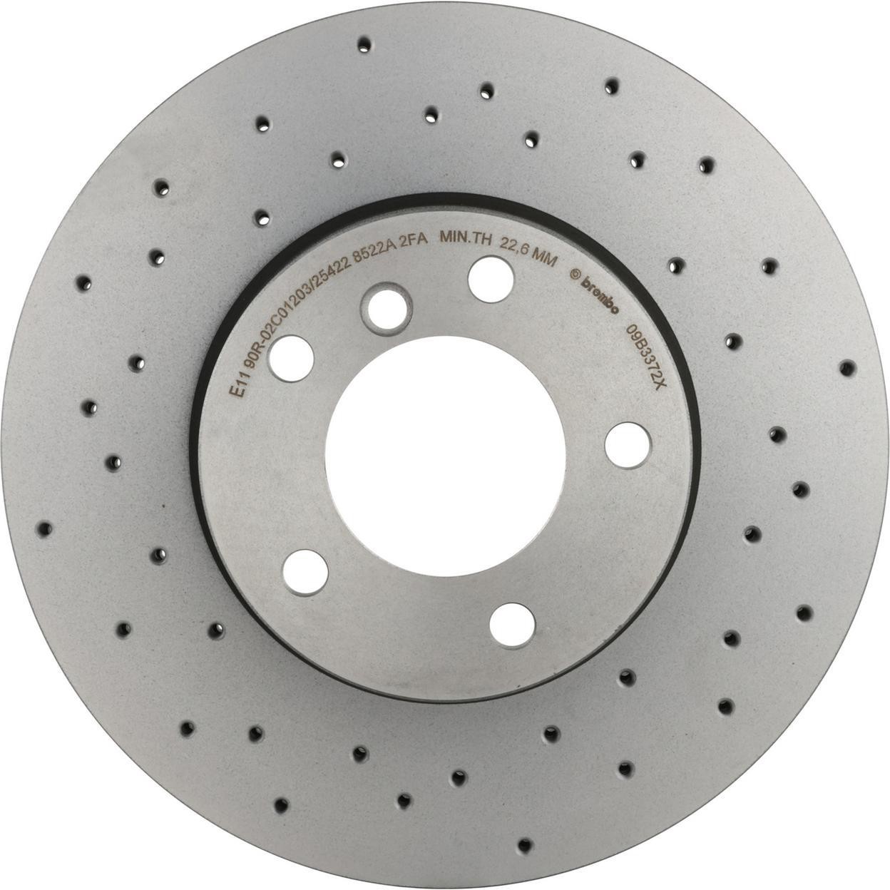 Brembo Front Disc Brake Rotor for 2007-2010 BMW 328i