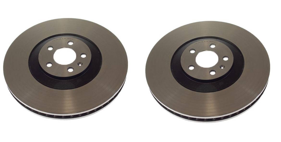 Fremax Pair Front Brake Rotors Fits A8, Q5, S7 Sportback, S8, SQ5 4H0615301AN