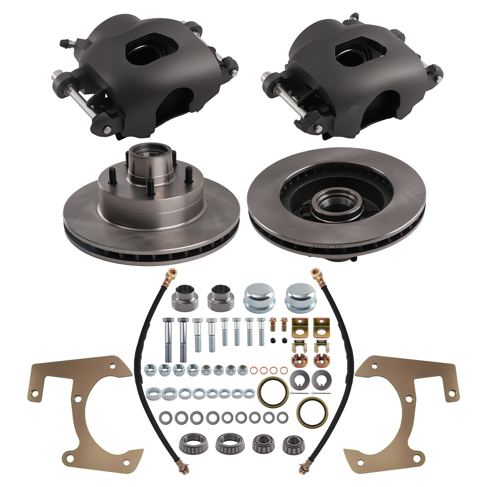 Front Brake Conversion Kit for Chevy GMC 1947-1959 5×4.75″ Bolt 11 Inch Rotors